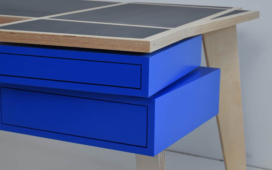 Blue Desk