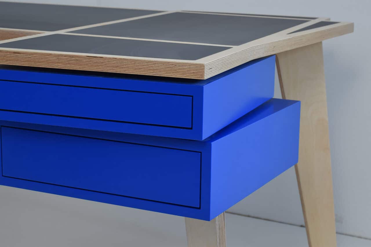 Blue Desk